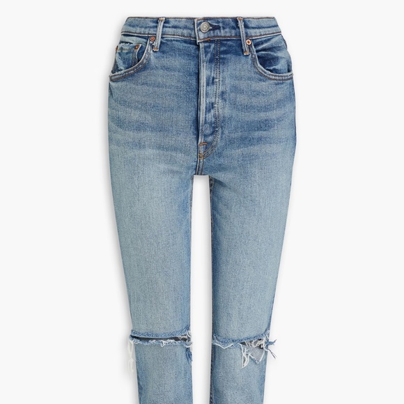 GRLFRND Karolina High Rise Straight Crop Jeans size 26 NWT - Picture 6 of 14